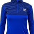 Sudadera BORREGOS Apex Azul 1/2 Zipper, Dama